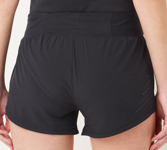 Temps Danse Adonis | Shorts met Hoge Taille | zwarte korte broek voor dansen | Short stretch | Kortebroek met hoge taille
