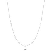 Collier Twice As Nice en argent, 11 perles 40 cm + 3 cm