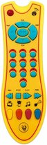Gesimuleerde muziek TV-afstandsbediening Vroeg educatief speelgoed Elektrische leermachine Babyspeelgoed (geel)