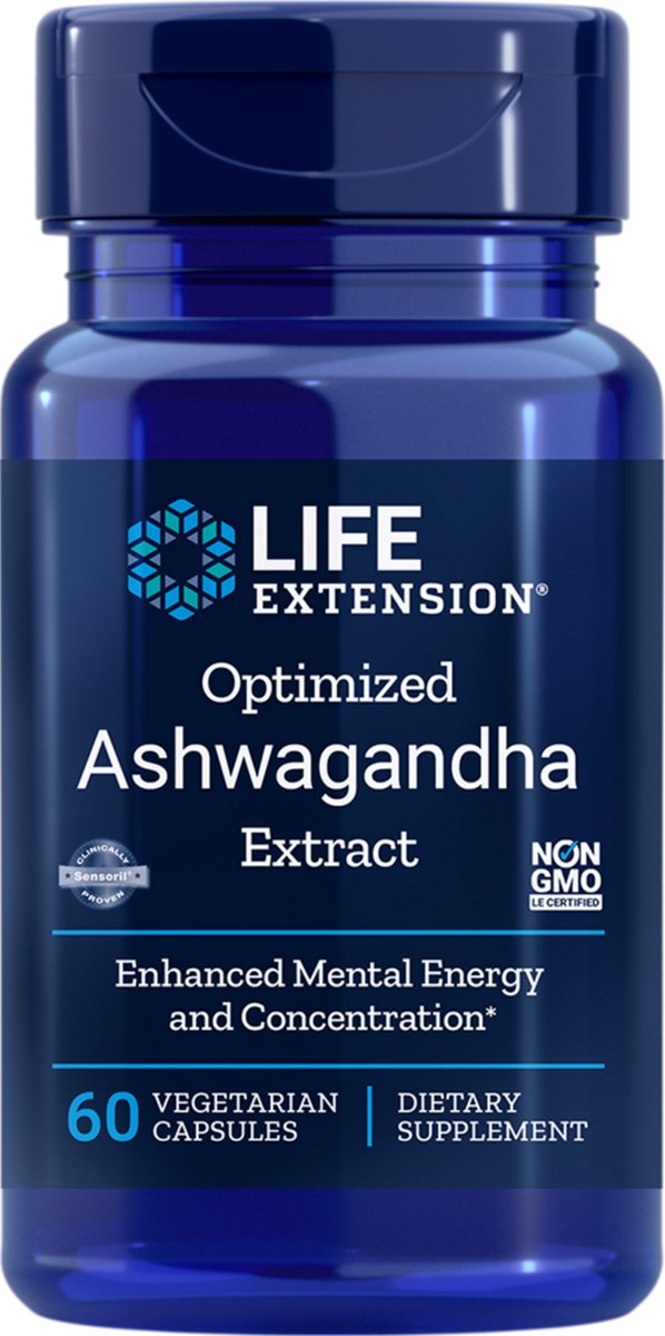 Life Extension Optimized Ashwagandha - 60 Capsules