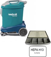 Wetrok Monovac Comfort 11 met HEPA H13 filter professionele stofzuiger.