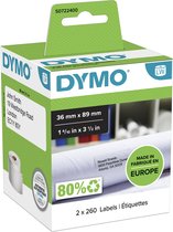 DYMO LW - Étiquettes d'adresse grand format - 36 x 89 mm - S0722400