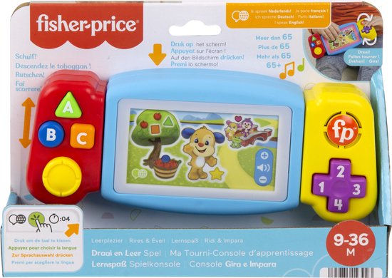 Leerplezier draai en leer spel