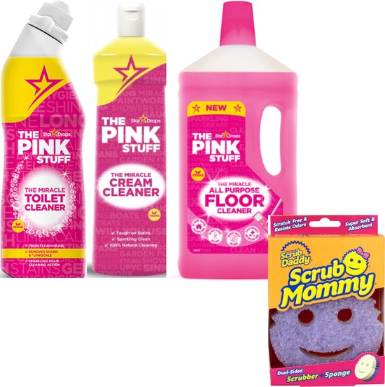 The Pink Stuff Cream Cleaner 500 ml - The Pink Stuff All Purpose Floor Cleaner - The... | bol.com