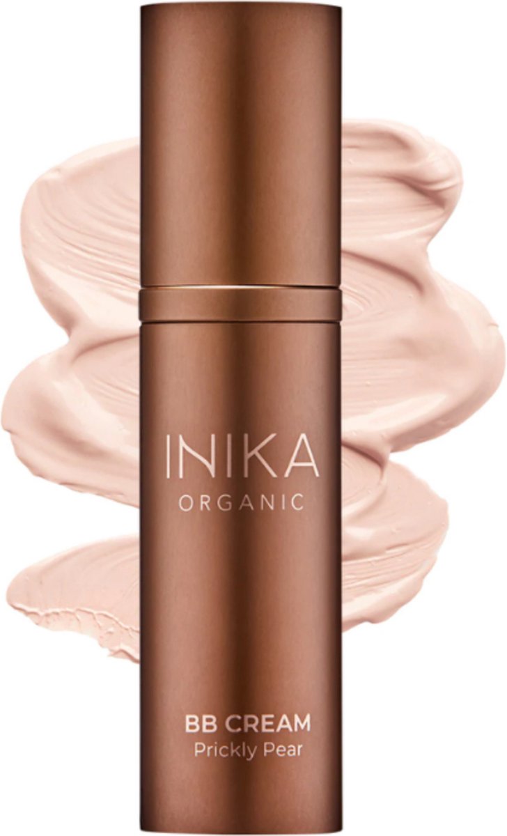 INIKA BB Cream - Porcelain - Biologisch - Vegan - 100% Natuurlijk - Verzorgend - Alle huidtypes - Microplasticvrij