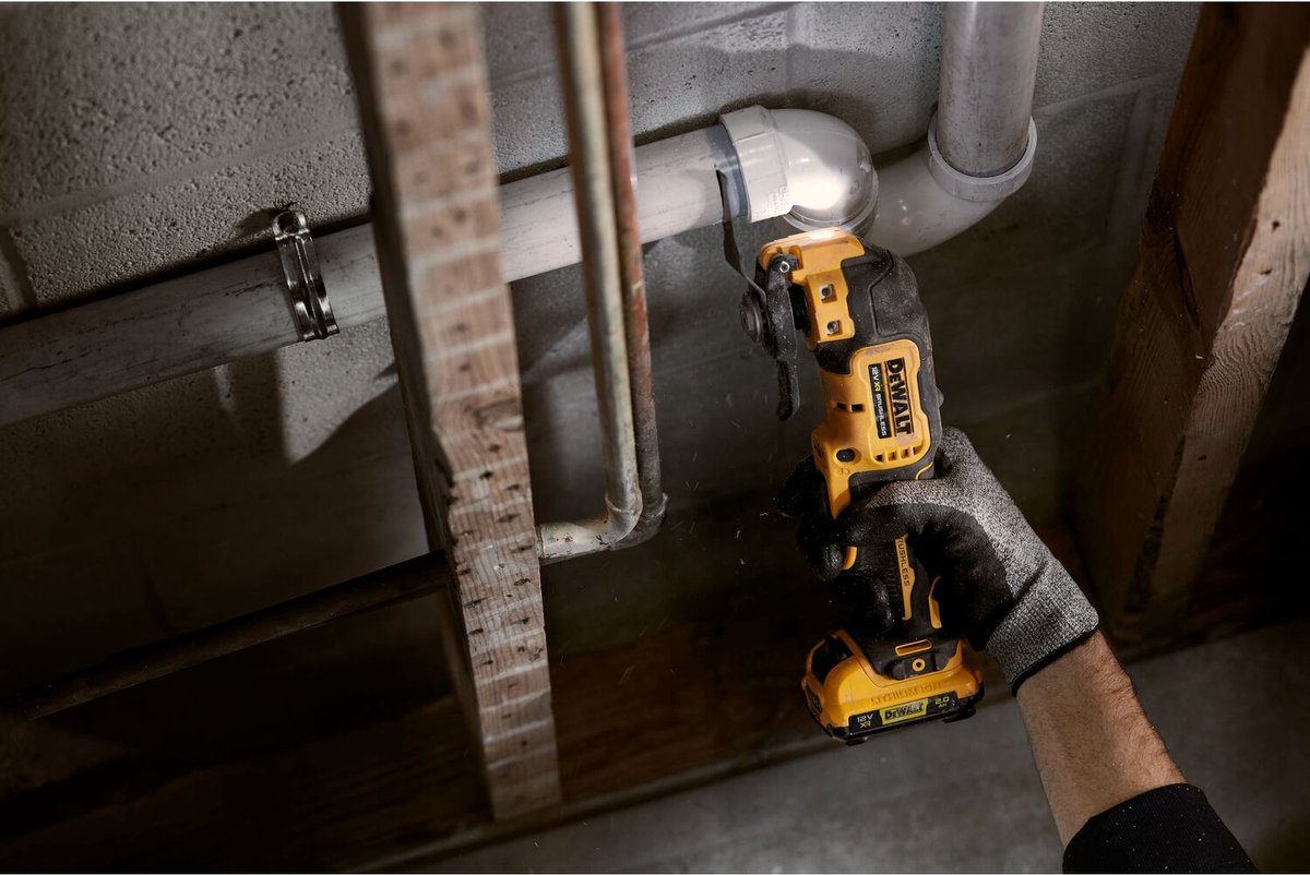 DeWALT DCS353D2 Accu multitool + accessoires 12V XR 2.0Ah in TSTAK thumbnail 5