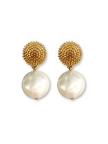 Zatthu Jewelry - N22FW551 - Boucles d'oreilles Jois avec grosse perle