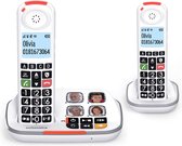 Atlinks XTRA 2355 Téléphone DECT Identification de l'appelant Blanc