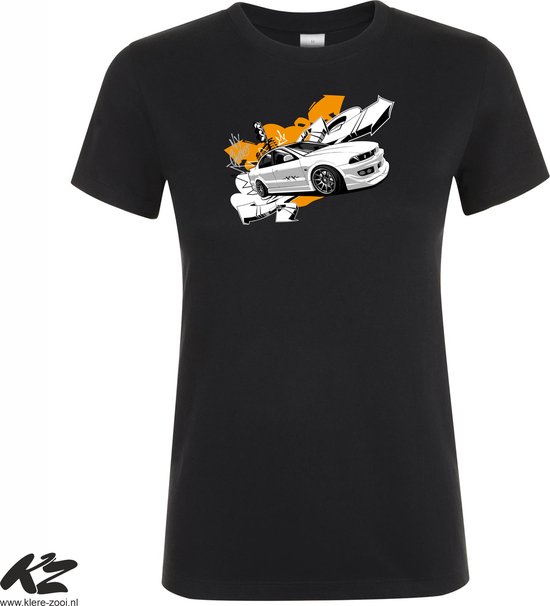 Klere-Zooi - Graffiti Car - Dames T-Shirt - 4XL