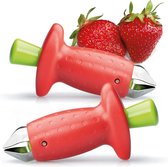 arrache-tige de fraise, arrache-tige pour fruits et légumes tendres, retrait facile de la tige, acier inoxydable 430