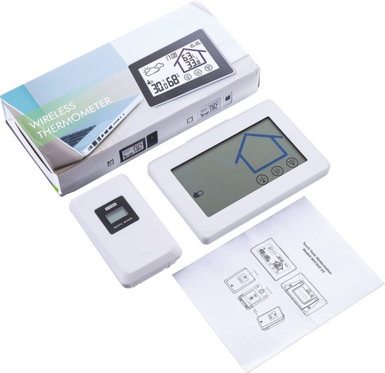 Bresser MeteoTemp 7007510 Station météo sans fil avec capteur extérieur Thermomè