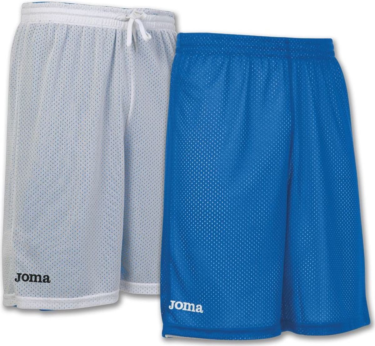 Joma Rookie Reversible Short Kinderen - Royal / Wit | Maat: 128-140
