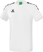 Erima Essential 5-C T-Shirt Kind Wit-Zwart Maat 152