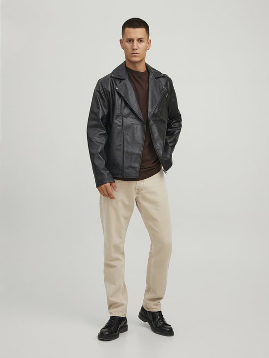 JACK & JONES Jjerocky Jacket Noos kunstleren jas voor heren, Falcon Fake Suède, XS