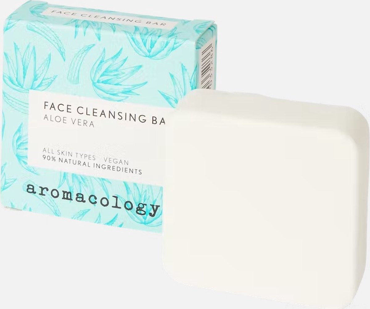Face Cleansing Bar - Aloe Vera - Aromacology - Vegan - Soap Bar