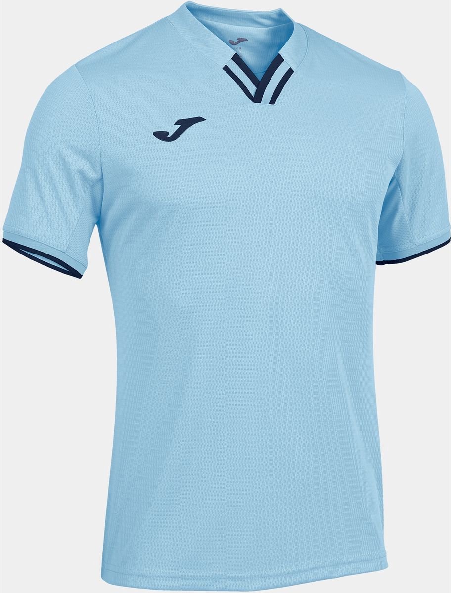 Joma Toletum IV Shirt Korte Mouw Kinderen - Hemelsblauw / Marine | Maat: 128