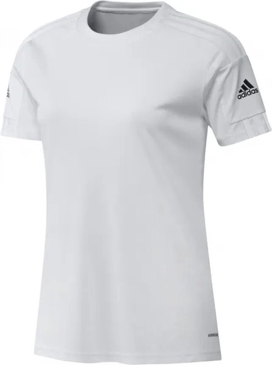 Adidas Squadra 21 Shirt Korte Mouw Dames - Wit | Maat: 2XL