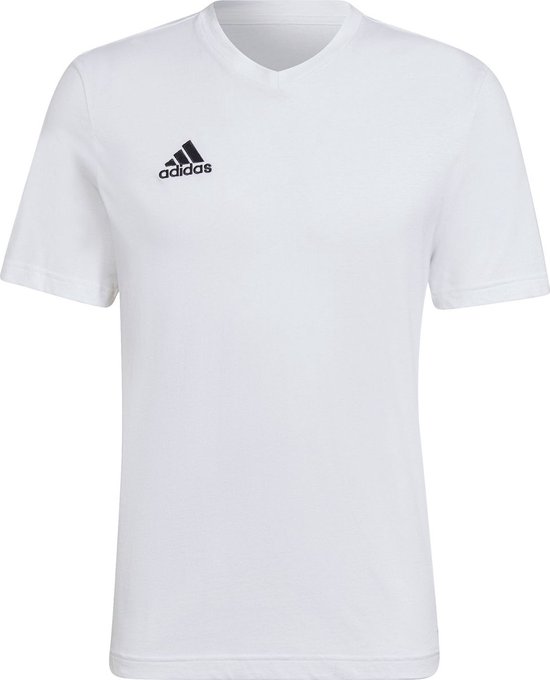 adidas T shirt Entrada 22 Chemise sport Witte L bol