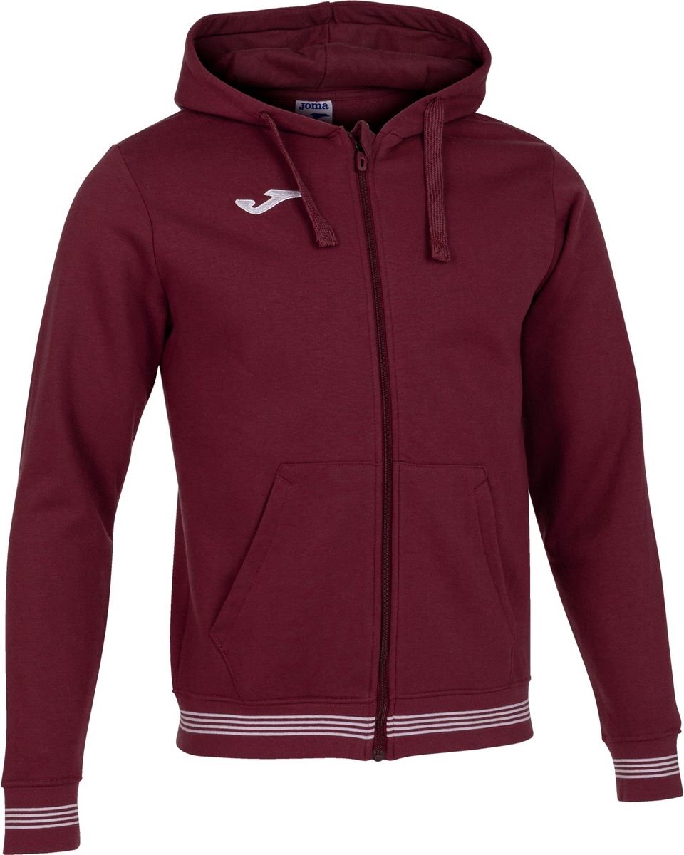 Joma Campus III Jas Met Kap Heren - Bordeaux | Maat: 4XL