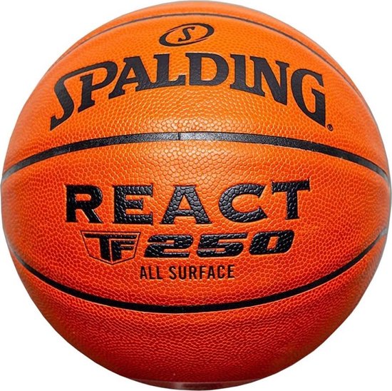 Spalding React Tf250 (Size 7) Basketbal Heren - Oranje | Maat: 7