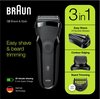 Braun Series 3 300BT Zwart - Elektrisch Scheerapparaat Mannen - Shave & Style