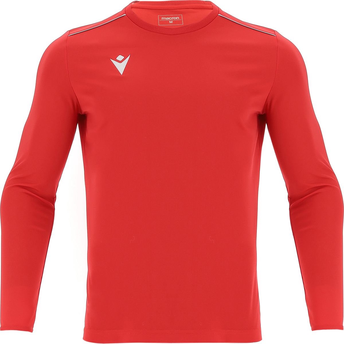 Macron Rigel Hero Voetbalshirt Lange Mouw Heren - Rood | Maat: L