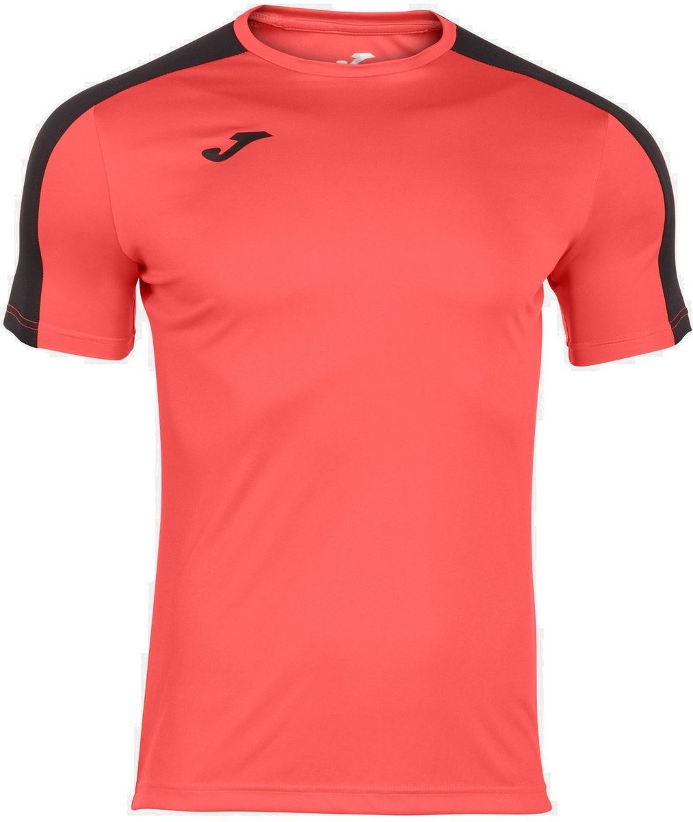 Joma Academy III Shirt Korte Mouw Kinderen - Fluo Oranje / Zwart | Maat: 152