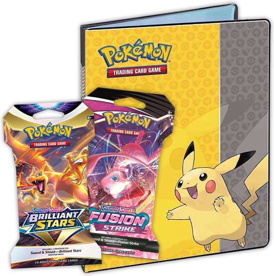 Afbeelding van het spel Pokémon - Portfolio en Sword & Shield boosterpack bundel - Pokémon Kaarten