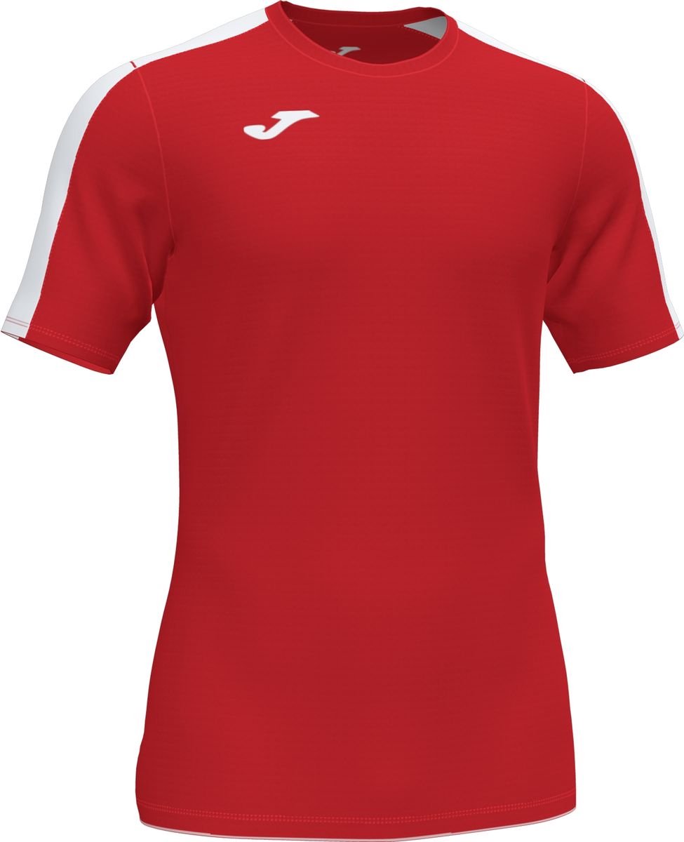 Joma Academy III Shirt Korte Mouw Heren - Rood / Wit | Maat: 2XL-3XL