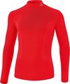 Erima Athletic Shirt Opstaande Kraag Kinderen - Rood | Maat: 128/140