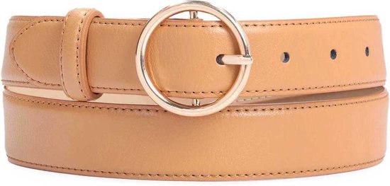 Lakleer riem donkerbruin 32 mm 1,25 met riem K-gesp met gepersonaliseerde riemgesp Kerstcadeau - België