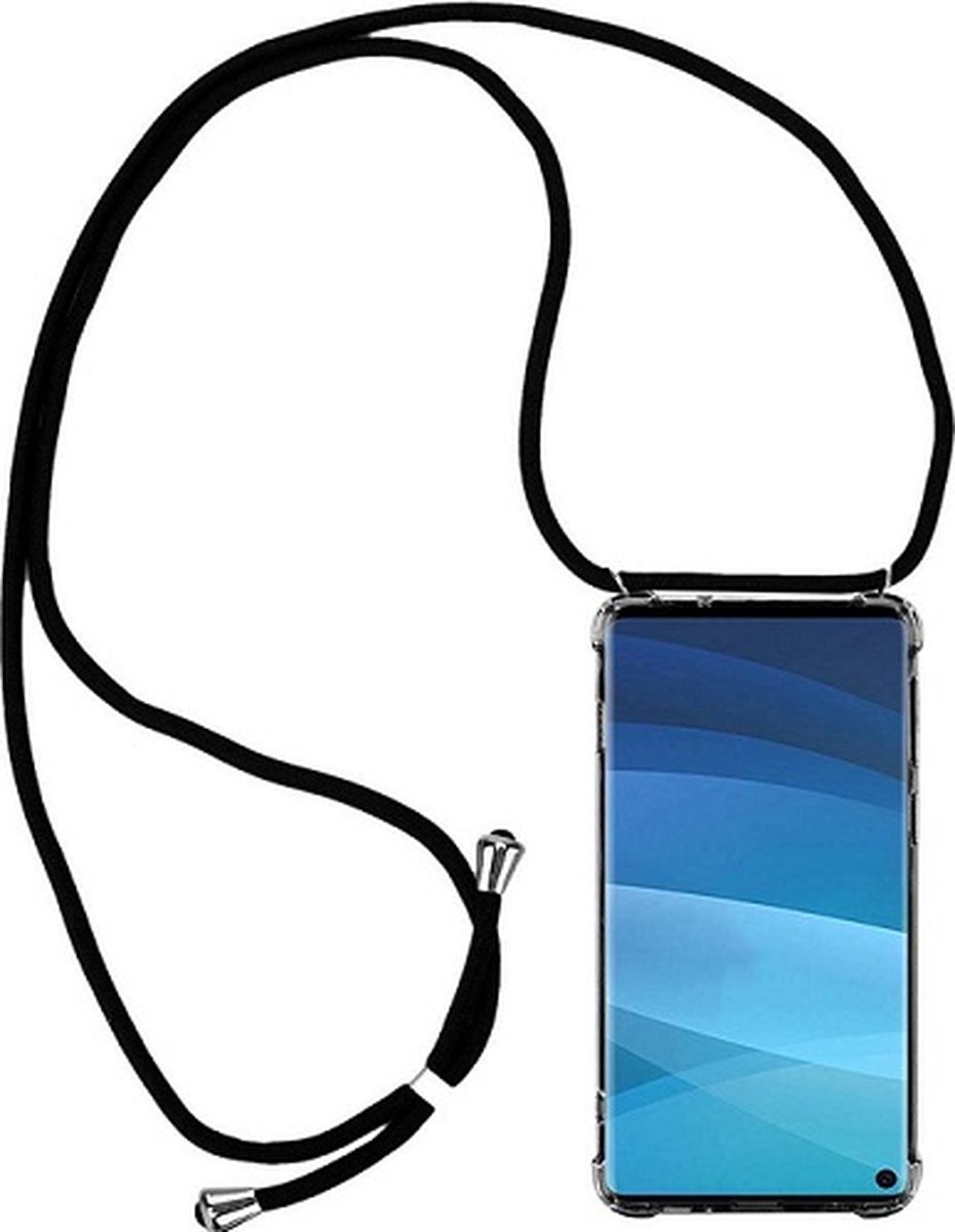 Samsung S10 Hoesje Met Koord Doorzichtig