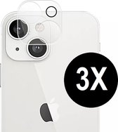 3 PACK - Lens protector - geschikt voor iPhone 13 / 13 Mini - Screenprotector - Camera lens beschermer