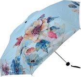 Juleeze Paraplu Volwassenen Ø 92 cm Blauw Polyester Bloemen Regenscherm