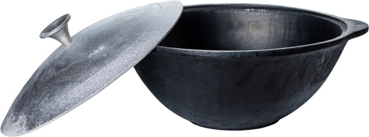 Geleneksel afrika popüler katı dökme demir üç bacaklı potjie pot