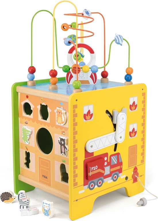 Viga Toys - Wandactiviteitenpaneel - eenhoorn
