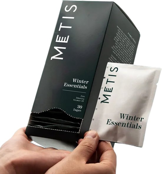 Metis Winter Essentials - Immuniteit - Vitamine D - Zink - Propolis - Echinacea - Alles in 1 handig zakje