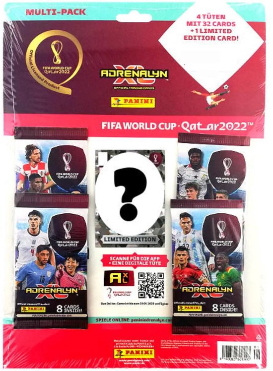Panini World Cup 2022 Qatar Adrenalyn XL - Multipack | Games | bol