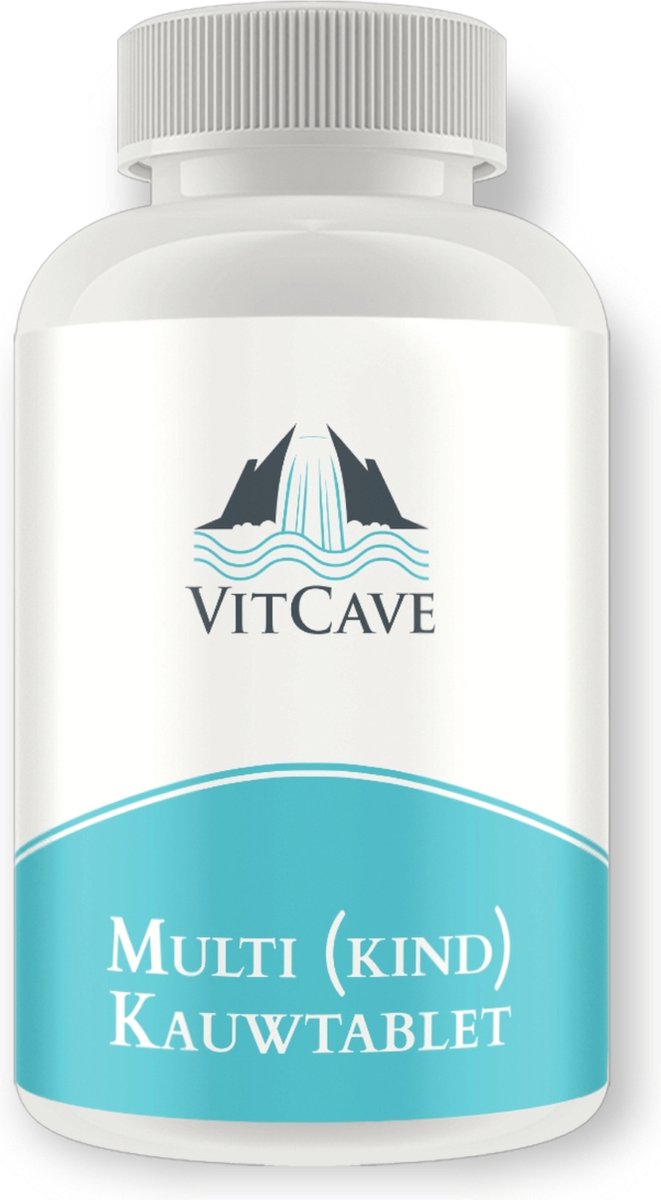 VitCave - Multi Kind - Woudvruchtensmaak - 90 Kauwtabletten