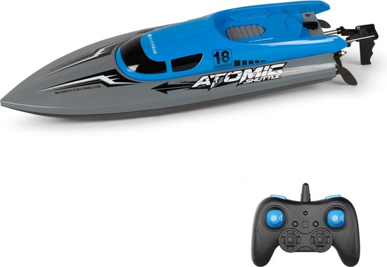 Silvergear Bestuurbare Automatische Boot Blauw Bol