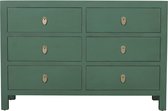 Fine Asianliving Commode Chinoise Pin Vert L120xP40xH80cm Meuble Chinois Meubles Oriental