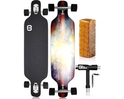 Big Bang Boards Longboard - met Tool & Cleaner - Volwassenen - Kinderen - Jongens & Meisjes