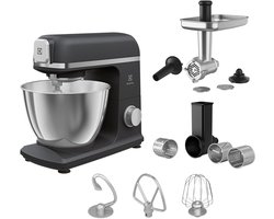 Electrolux E5KM1-6GBP keukenmachine 1200 W 5 l Zwart, Grijs