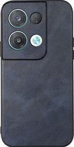 Mobigear Hoesje geschikt voor OPPO Reno 8 5G Telefoonhoesje Hardcase | Mobigear Excellent Backcover | Reno 8 5G Case | Back Cover - Blauw