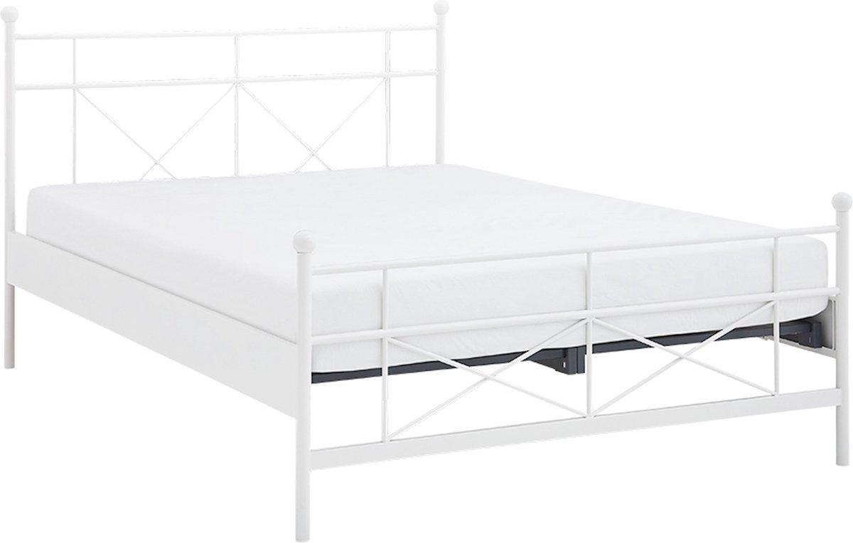 Maxi Bed Milano 2-persoons - 140 x 210 cm - wit
