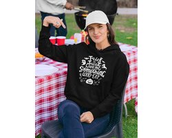 Halloween Hoodie - Trick Or Treat (MAAT XS - UNISEKS FIT) - Halloween kostuum voor volwassenen - Dames & Heren