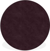 WallCircle - Wall Circle - Wall Circle Indoor - Cuir - Rouge - Animaux - 60x60 cm - Décoration murale - Peintures Ronds