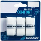 Babolat Pro Tour Tennis - Padel Overgrip - 3 pack wit