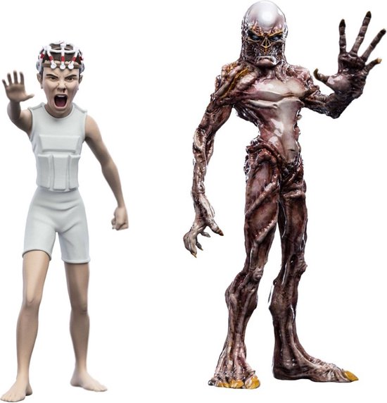 Stranger Things Mini Epics Vinyl Figurines Vecna & Eleven (Saison 4) Twin Pack 16 cm - Edition Limited