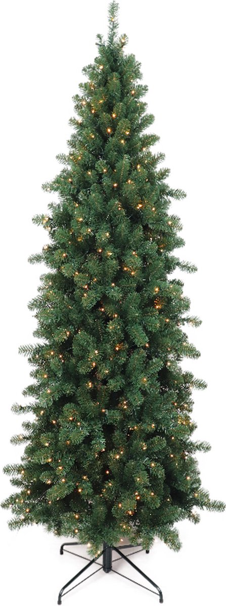 Wintervalley Trees - Kunstkerstboom Samson met LED verlichting - 240x95cm - Groen